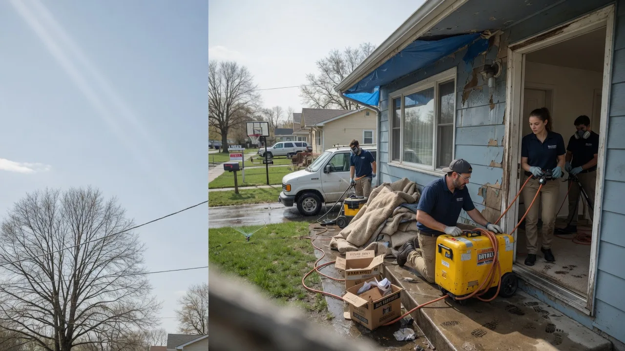 Basement Flood Cleanup in Stockton, MO near me